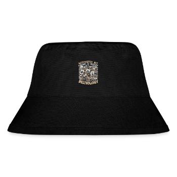Stamp Collecting Postcard Collectors Philately - Stanley/Stella Recycled Bucket Hat - black - Front
