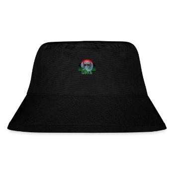 Libyen - Stanley/Stella recycelter Bucket Hat - Schwarz - Vorne
