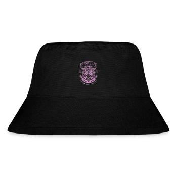 Bonneville Salt Flats Motorradrennen Vintage - Stanley/Stella recycelter Bucket Hat - Schwarz - Vorne