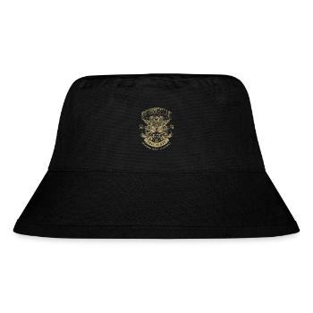 Bonneville Salt Flats Motorradrennen Vintage - Stanley/Stella recycelter Bucket Hat - Schwarz - Vorne