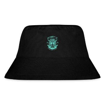 Bonneville Salt Flats Motorradrennen Vintage - Stanley/Stella recycelter Bucket Hat - Schwarz - Vorne