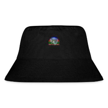 Neukaledonien - Stanley/Stella recycelter Bucket Hat - Schwarz - Vorne