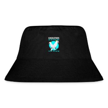 Kakadu Papageien Kakadus Geschenk - Stanley/Stella recycelter Bucket Hat - Schwarz - Vorne