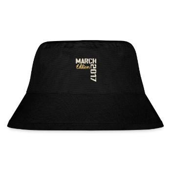 March 2017 Birthday Gift March 2017 - Stanley/Stella Recycled Bucket Hat - black - Front