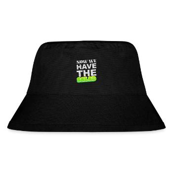 Denglish Sayings Gift I Now We Have The Salad - Stanley/Stella Recycled Bucket Hat - black - Front