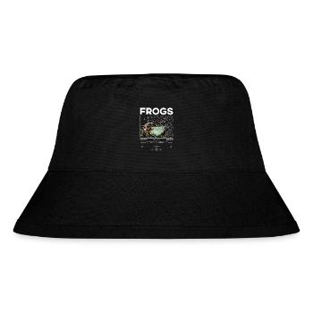 Milchfrosch Streetwear Frosch Keeper - Stanley/Stella recycelter Bucket Hat - Schwarz - Vorne