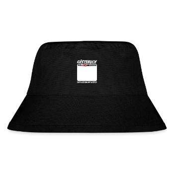 18. Geburtstag Gästebuch 18 Jahre Lustig - Stanley/Stella recycelter Bucket Hat - Schwarz - Vorne