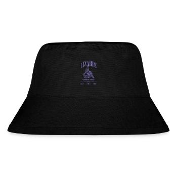 Leopard Gecko Moderne Reptilienwärter Streetwear - Stanley/Stella recycelter Bucket Hat - Schwarz - Vorne