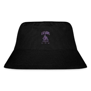 Leopard Gecko Moderne Reptilienwärter Streetwear - Stanley/Stella recycelter Bucket Hat - Schwarz - Vorne