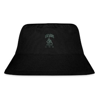 Leopard Gecko Moderne Reptilienwärter Streetwear - Stanley/Stella recycelter Bucket Hat - Schwarz - Vorne