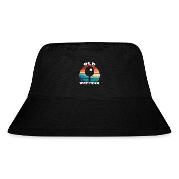 Vieux papillon main Tennis de Table Design - Bob recyclé Stanley/Stella - noir - Devant