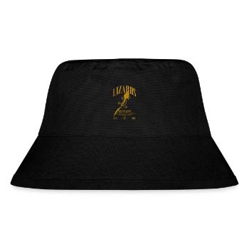 Crested Gecko Streetwear Lizard Keeper - Stanley/Stella Recycled Bucket Hat - black - Front
