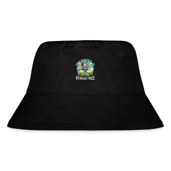 Stress Disorder, Mental Health, - Stanley/Stella Recycled Bucket Hat - black - Front