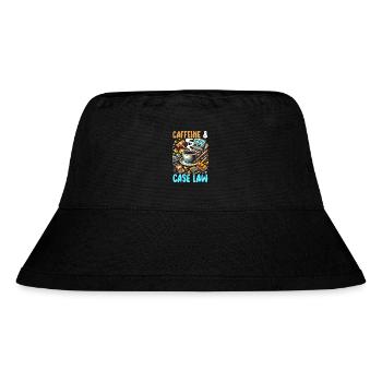 Lawyer Assistant Job Occupation Coffee Lover Funny - Stanley/Stella Recycled Bucket Hat - black - Front