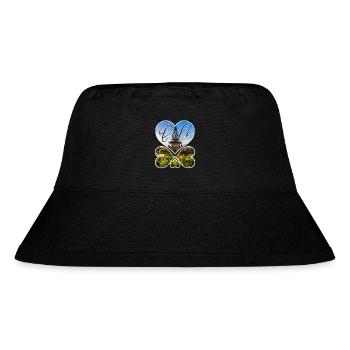 Bali - Indonesia - Stanley/Stella Recycled Bucket Hat - black - Front