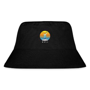 Bali - Indonesia - Stanley/Stella Recycled Bucket Hat - black - Front