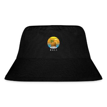 Bali - Indonesia - Stanley/Stella Recycled Bucket Hat - black - Front