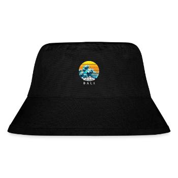 Bali - Indonesia - Stanley/Stella Recycled Bucket Hat - black - Front