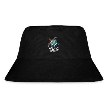 Bali - Indonesia - Turtle - Stanley/Stella Recycled Bucket Hat - black - Front