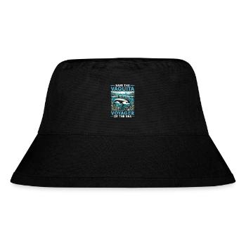 Gefährdete Arten, Tierliebhaber, Tierschutz - Stanley/Stella recycelter Bucket Hat - Schwarz - Vorne