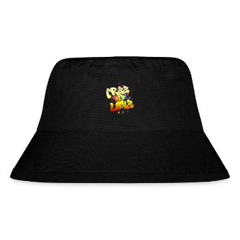 Free To Love - Stanley/Stella Recycled Bucket Hat - black - Front