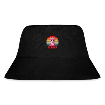 Design d’alpaga cool - Bob recyclé Stanley/Stella - noir - Devant