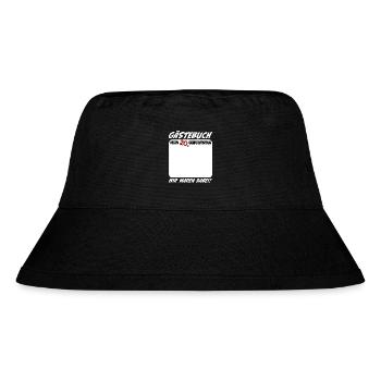 20. Geburtstag Gästebuch 20 Jahre Lustig - Stanley/Stella recycelter Bucket Hat - Schwarz - Vorne