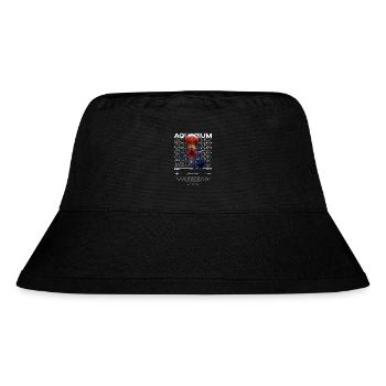 Flowerhorn Cichlid Monster Fish Keeper Streetwear - Stanley/Stella recycelter Bucket Hat - Schwarz - Vorne