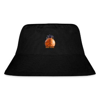 Horizon de basket-ball vintage de New York - Bob recyclé Stanley/Stella - noir - Devant