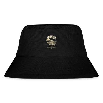 Flowerhorn Cichlid Fish Keeper Streetwear - Stanley/Stella recycelter Bucket Hat - Schwarz - Vorne