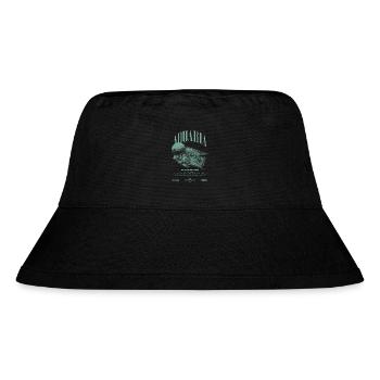 Flowerhorn Cichlid Fish Keeper Streetwear - Stanley/Stella recycelter Bucket Hat - Schwarz - Vorne