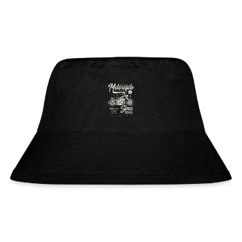 Vintage Motorcycle Bikers Motorbike Birthday 1968 - Stanley/Stella Recycled Bucket Hat - black - Front
