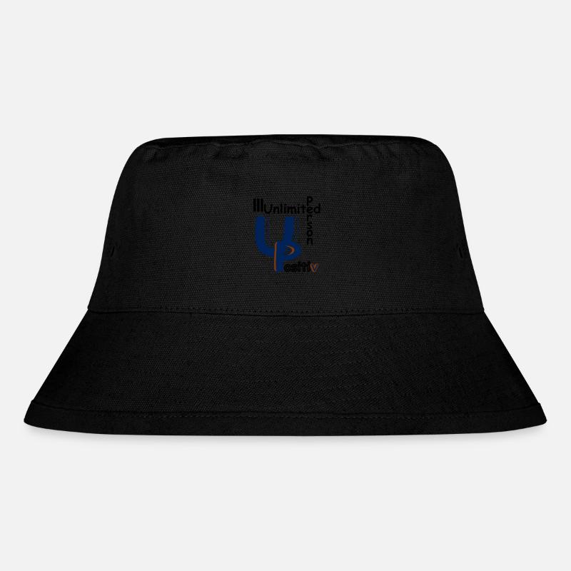 Positiv - Stanley/Stella recycelter Bucket Hat - Schwarz