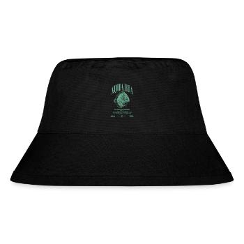 Diskus Cichlid Fish Keeper Moderne Streetwear - Stanley/Stella recycelter Bucket Hat - Schwarz - Vorne