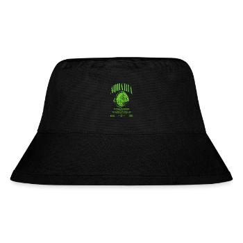 Diskus Cichlid Fish Keeper Moderne Streetwear - Stanley/Stella recycelter Bucket Hat - Schwarz - Vorne