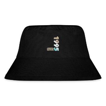 Limited Edition 1995 beach Design - Stanley/Stella Recycled Bucket Hat - black - Front