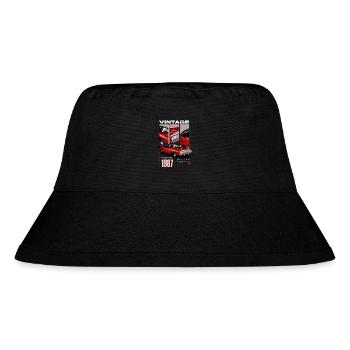 I'm Not Old I'm Vintage Classic Car Born In 1987 - Stanley/Stella Recycled Bucket Hat - black - Front