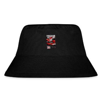 I'm Not Old I'm Vintage Classic Car Born In 2011 - Stanley/Stella Recycled Bucket Hat - black - Front