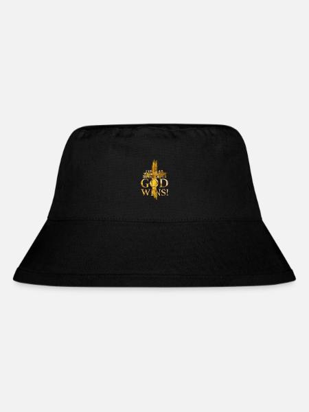 I Read The Final Chapter, God Wins - Stanley/Stella recycelter Bucket Hat - Schwarz