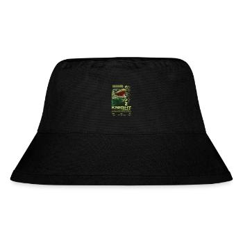 Cuban Knight Anole Reptile Keeper Lizard - Stanley/Stella Recycled Bucket Hat - black - Front
