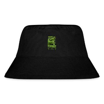Cuban Knight Anole Reptile Keeper Lizard - Stanley/Stella Recycled Bucket Hat - black - Front