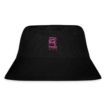 Cuban Knight Anole Reptile Keeper Lizard - Stanley/Stella Recycled Bucket Hat - black - Front