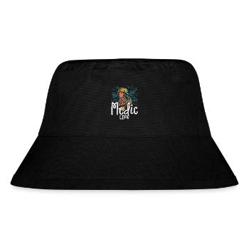 Paramedic - Sanitäter - Medic Life - Stanley/Stella recycelter Bucket Hat - Schwarz - Vorne