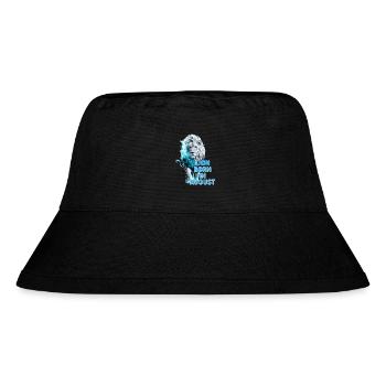 Sternzeichen Löwe - geboren im August - Stanley/Stella recycelter Bucket Hat - Schwarz - Vorne
