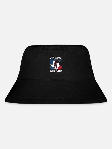 Ain’t nothing like a Texas woman - Stanley/Stella recycelter Bucket Hat - Schwarz
