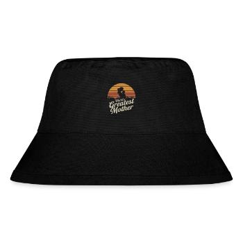 The best mother in the world - Stanley/Stella Recycled Bucket Hat - black - Front