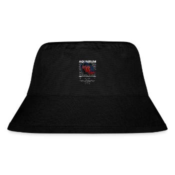 Oscar Fish Monster Fish Keeper Streetwear - Stanley/Stella Recycled Bucket Hat - black - Front