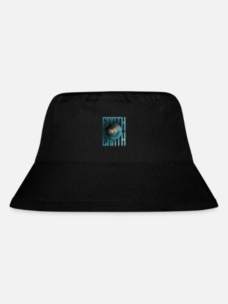 Planet Erde Weltraum Sonnensystem - Stanley/Stella recycelter Bucket Hat - Schwarz
