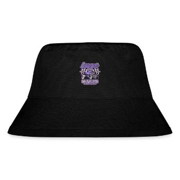 Bonneville Salt Flats Vintage Hot Rod Race Car - Stanley/Stella Recycled Bucket Hat - black - Front
