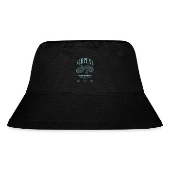 python de sang moderne reptile keeper streetwear - Bob recyclé Stanley/Stella - noir - Devant